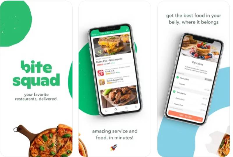 Bite-Squad-Food-Delivery Drive and Earn: Essential Apps Like Doordash