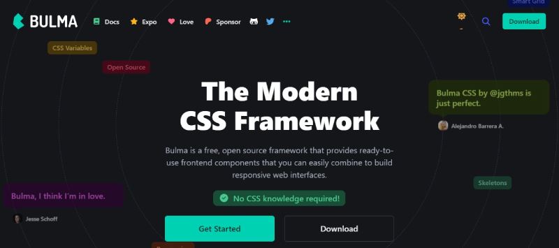 Bulma Trending CSS-in-JS Libraries for Developers