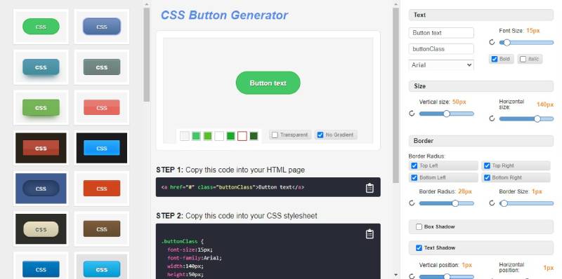 CSS-Button-Generator Unlocking Efficiency: Top CSS Generators To Try