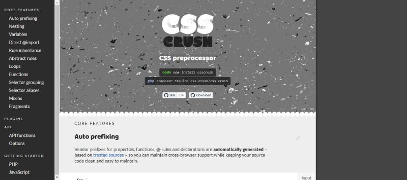 CSS-Crush-1 The Best CSS Preprocessors for Developers
