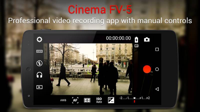Cinema-FV Professional Video: Cinematography Apps Like FiLMiC Pro