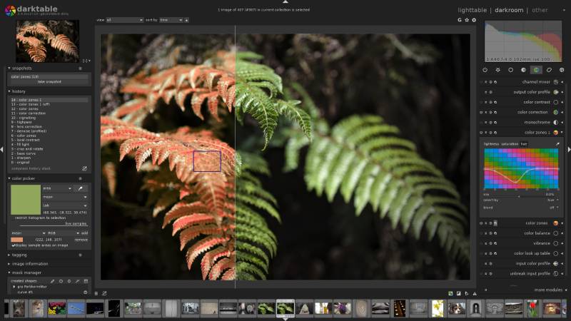 Darktable-1 Free Photo Editing: Apps Like GIMP