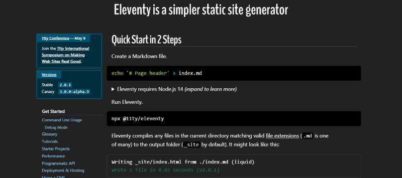 Eleventy Boost Your Website: Top Static Site Generators