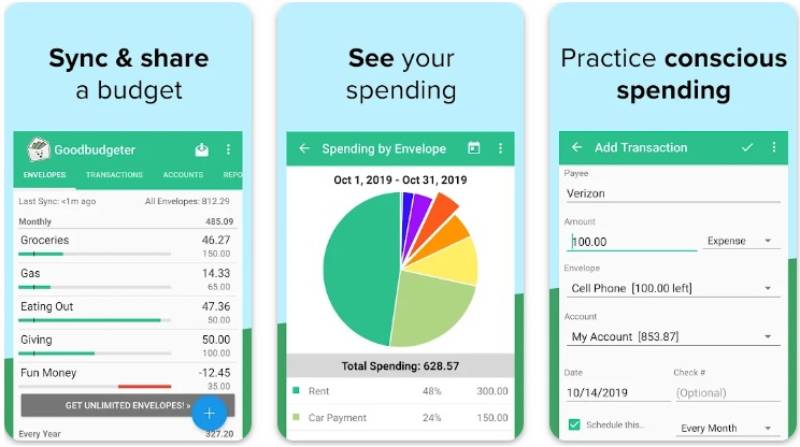 GoodBudget Personal Finance Tracking: Budgeting Apps Like Quicken