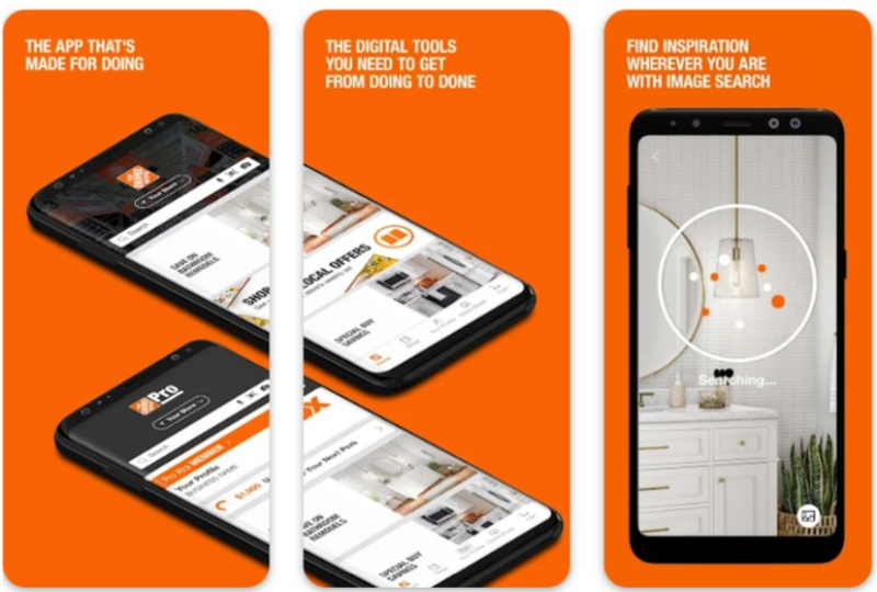 Home-Depot Home Decor and More: Shopping Apps Like Wayfair