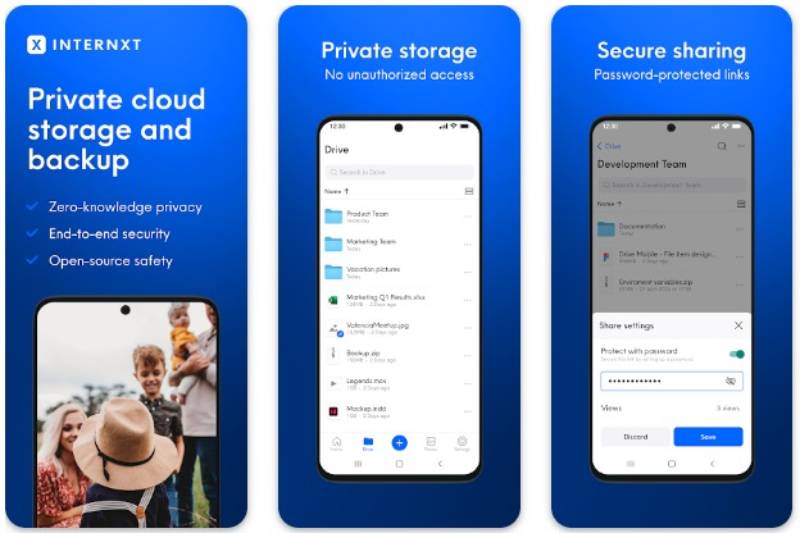 Internxt Top Apps Like Google Drive for Cloud Storage