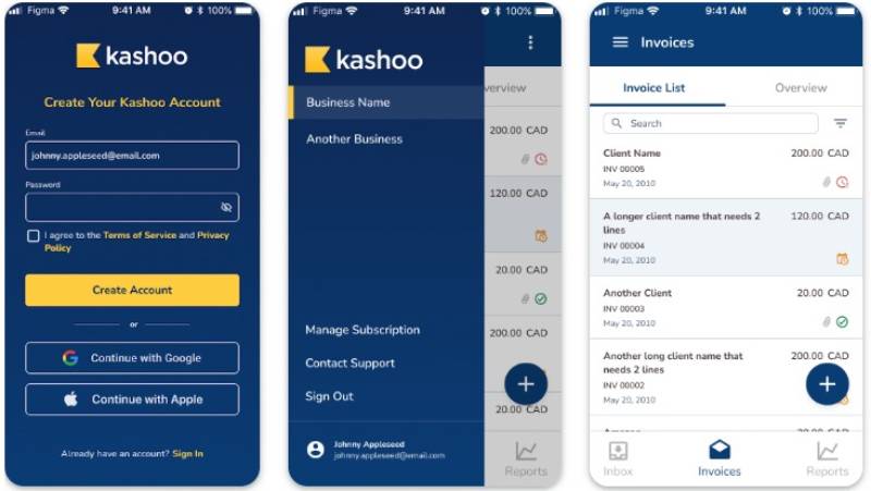 Kashoo Business on the Go: Accounting Apps Like QuickBooks