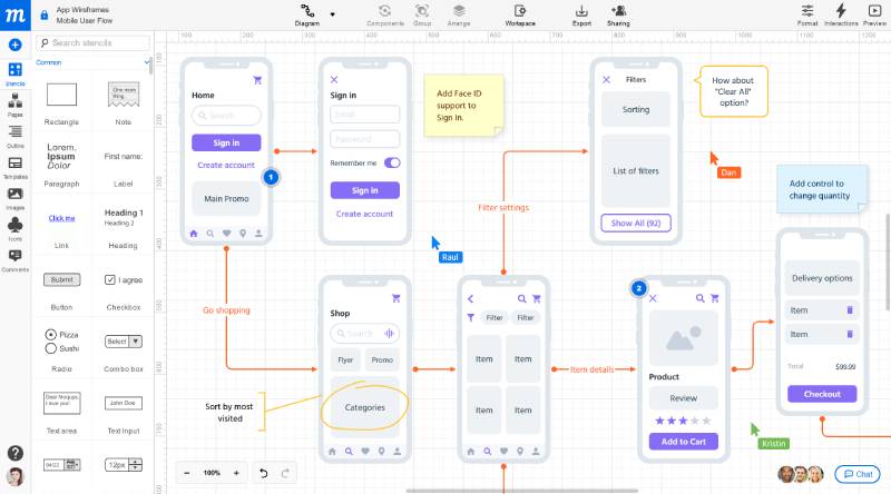 Moqups Design Collaboratively: UX/UI Apps Like Figma