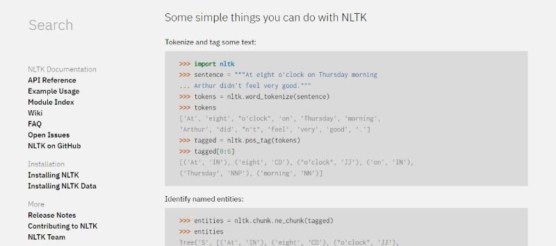 Natural-Language-Toolkit-NLTK Language Processing with Python: Best NLP Libraries