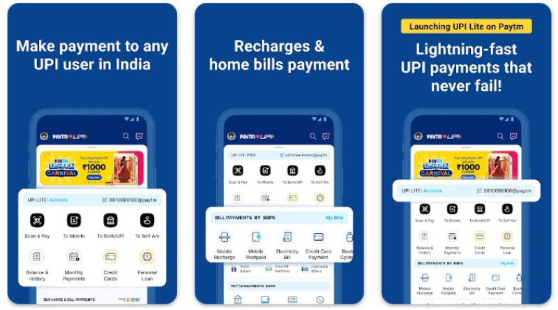 Paytm Pay Effortlessly: Mobile Payment Apps Like Google Pay