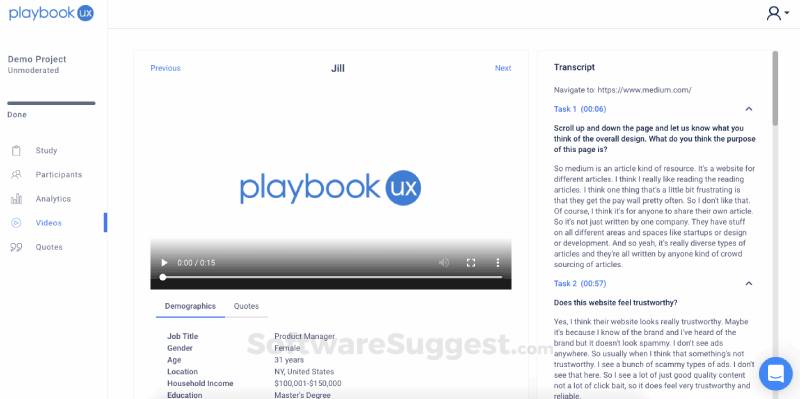 PlaybookUX User Experience Testing: Apps Like UserTesting