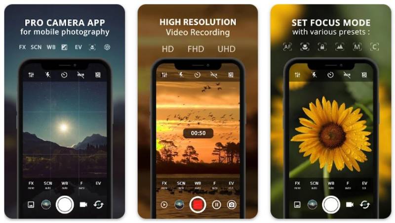 Procam Professional Video: Cinematography Apps Like FiLMiC Pro
