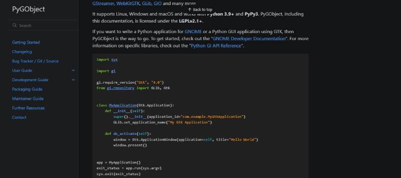 PyGTK Design Great Apps: Top Python GUI Libraries