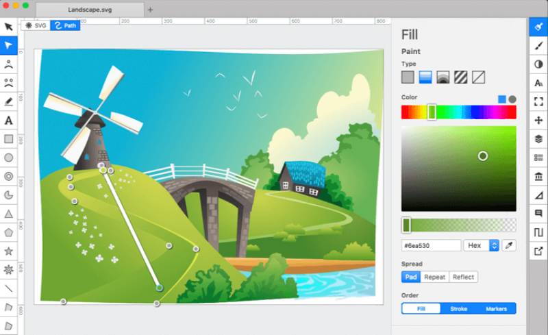 SVG-edit Design Digitally: Graphic Design Apps Like Adobe Illustrator