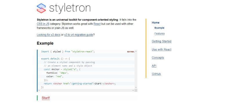Styletron Trending CSS-in-JS Libraries for Developers