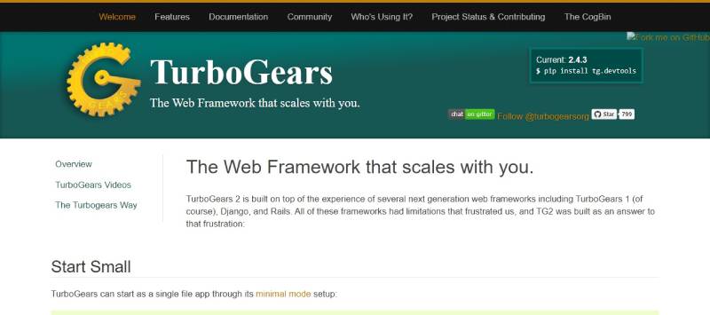 TurboGears Web Development Simplified: Leading Python Web Frameworks