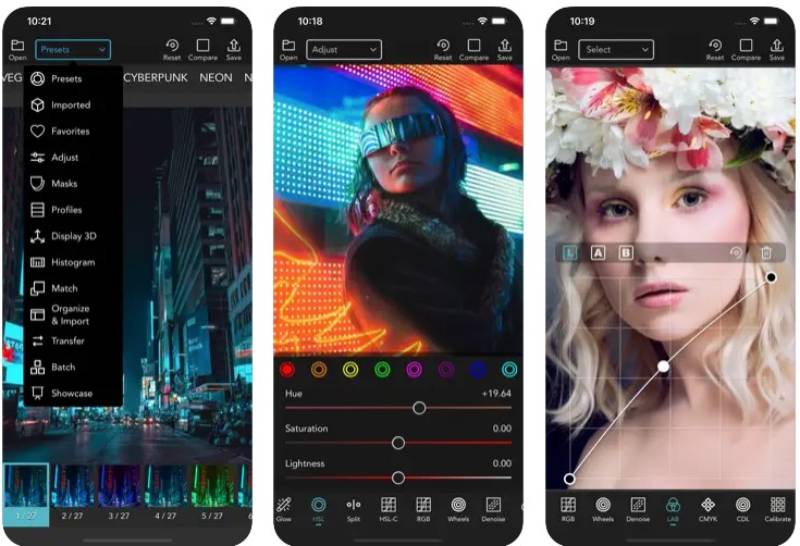 VideoLUT Professional Video: Cinematography Apps Like FiLMiC Pro