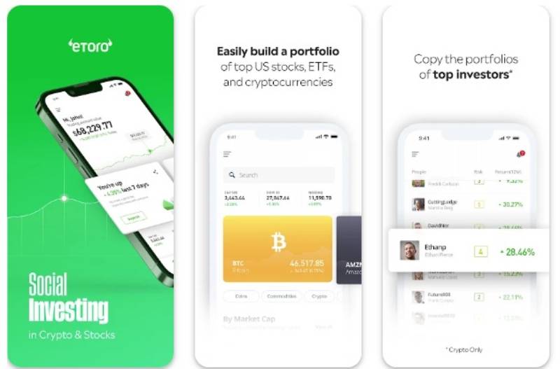 eToro Trading Cryptocurrencies: Investment Apps Like Binance