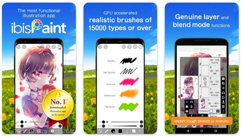 ibis-Paint-X Design Digitally: Graphic Design Apps Like Adobe Illustrator