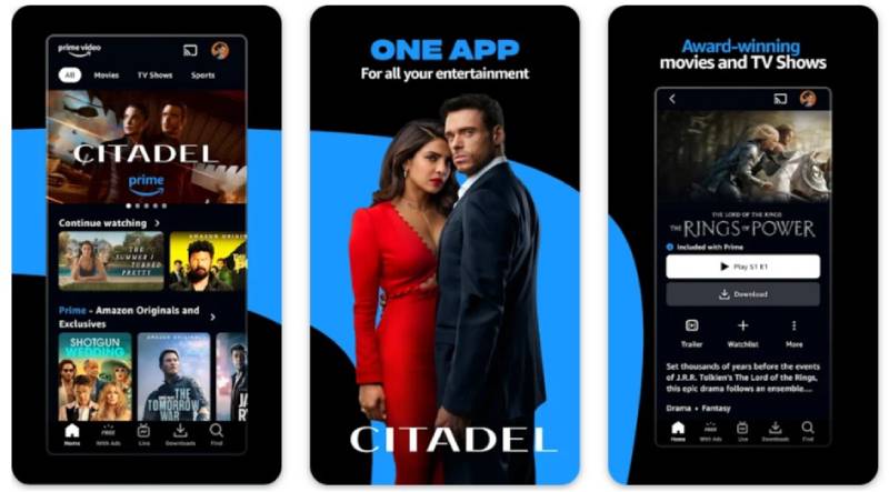 Amazon-Prime-Video Stream On Demand: Entertainment Apps Like MovieBox