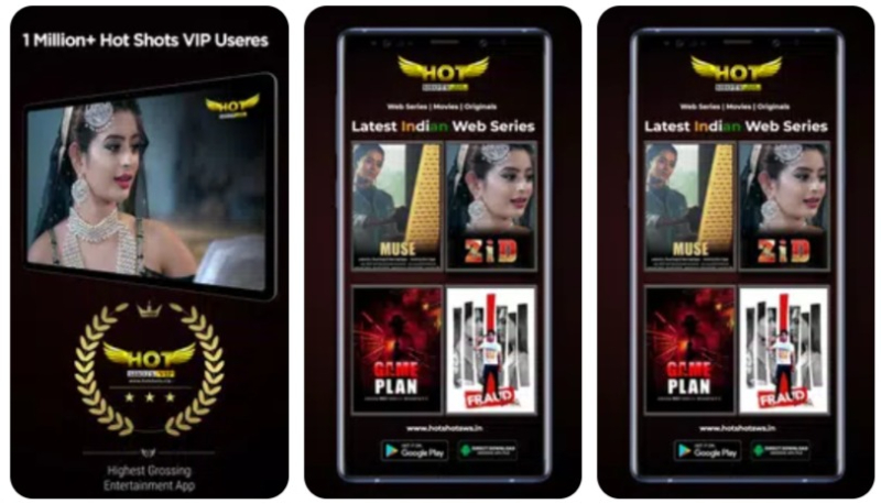 HotShots-Digital-Entertainment Exclusive Streaming Experience: Apps Like Ullu Reviewed