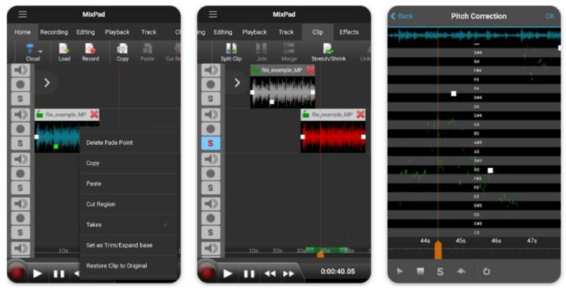 MixPad Edit Audio With Apps Like Audacity