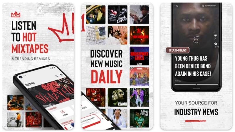 Mixtape-Music-Downloader Exclusive Hip-Hop Mixes: Music Apps Like Datpiff