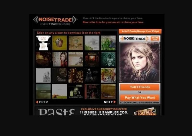 NoiseTrade Discover New Music with Apps Like SoundCloud