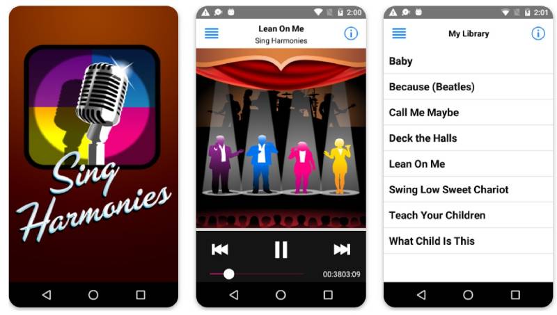 Sing-Harmonies Sing Along: Karaoke and Music Apps Like Smule