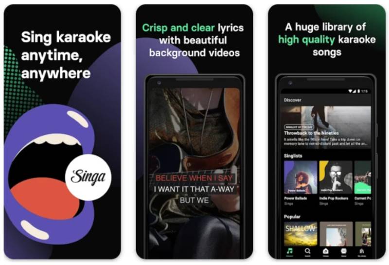 Singa Sing Along: Karaoke and Music Apps Like Smule