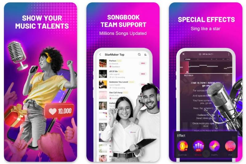 StarMaker Sing Along: Karaoke and Music Apps Like Smule