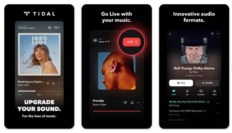 TIDAL Tune In: Music Streaming Apps Like Pandora