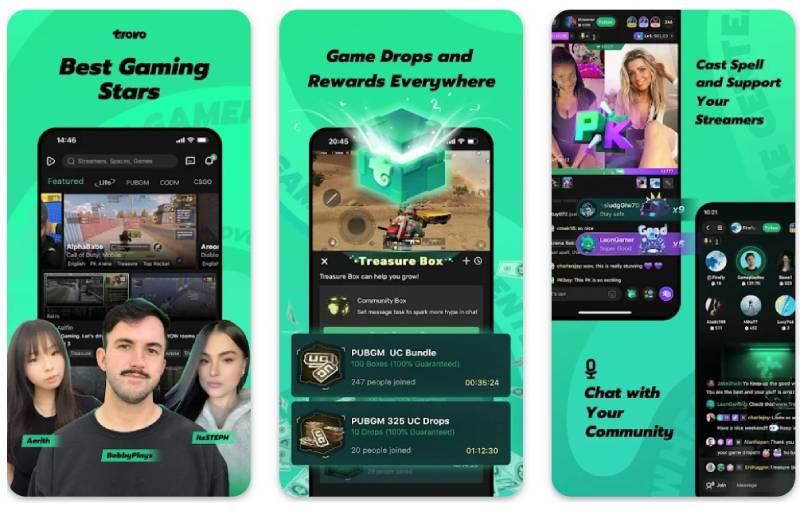 Trovo-Live Stream and Game: Engaging Apps Like Twitch