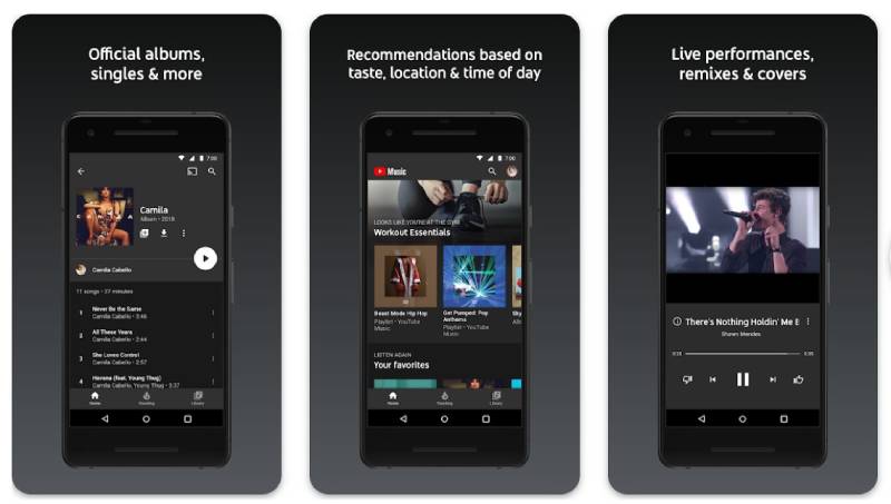 YouTube-Music Tune In: Music Streaming Apps Like Pandora