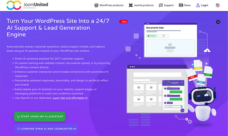 WP-AI-Assistant 8+ Powerful Chatbot Tools to Automate Customer Engagement