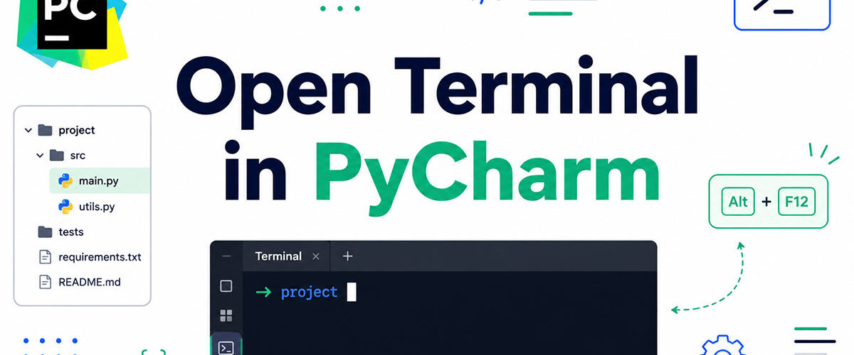 How to Open Terminal in PyCharm Quickly & Easily