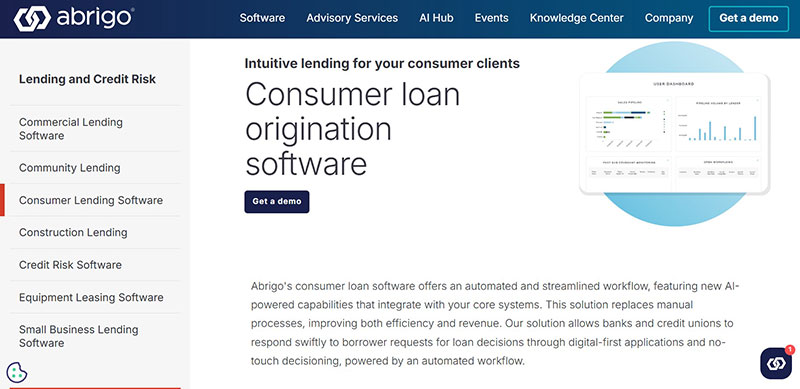 Abrigo 7 Best Consumer Lending Software in 2026