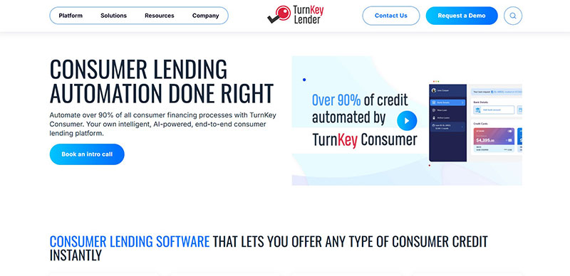 TurnKey-Consumer 7 Best Consumer Lending Software in 2026