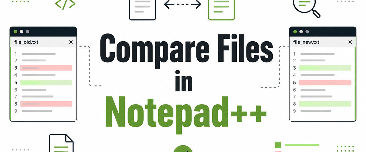 How to Compare Files in Notepad++