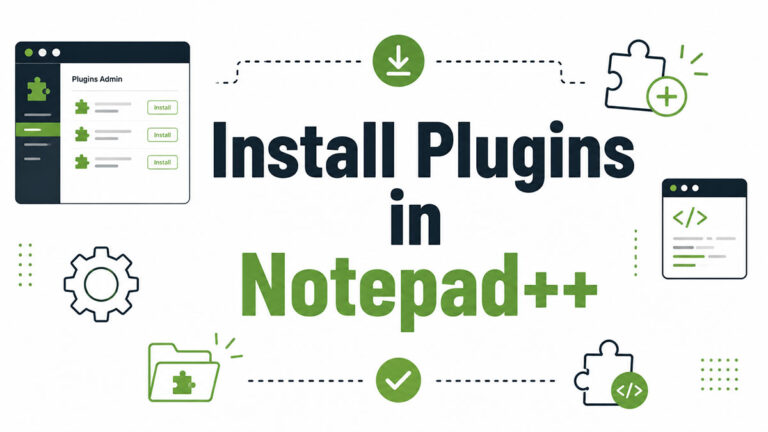 How to Install Plugins in Notepad++