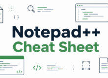 Notepad++ Cheat Sheet