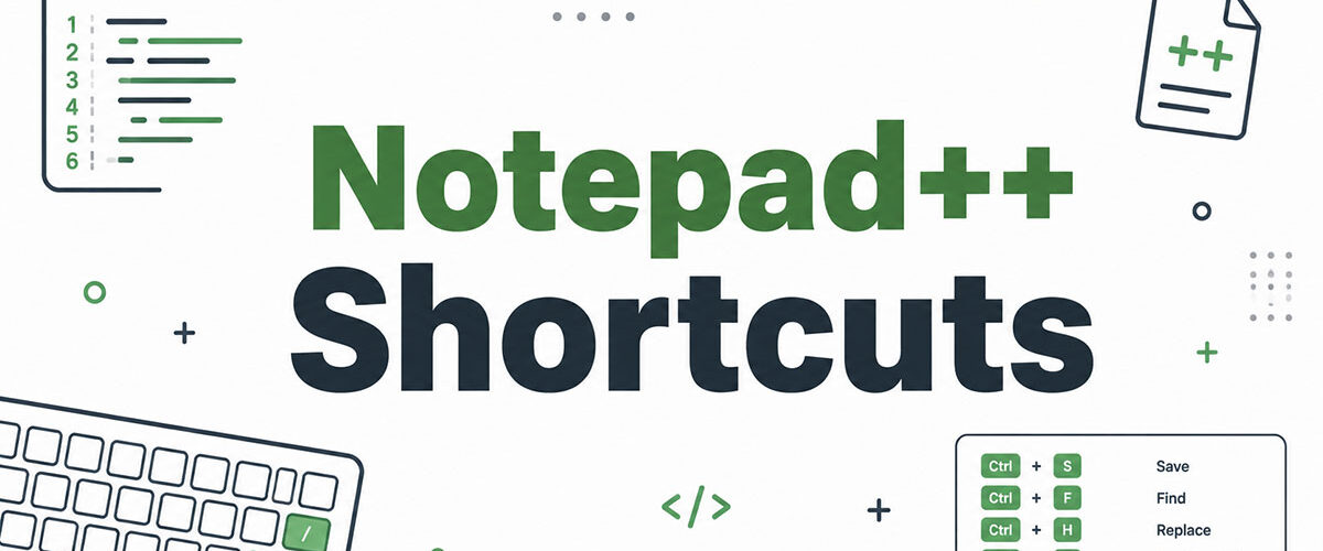 The Notepad++ Shortcuts That Replace 6 Plugins