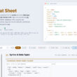JSON Cheat Sheet