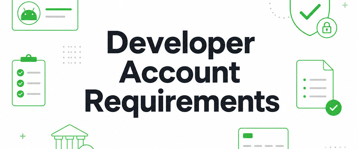 Google Play Developer Account Requirements
