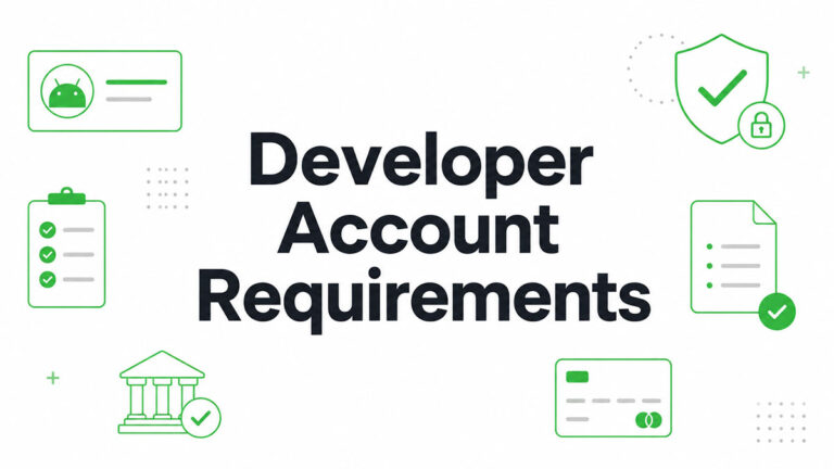 Google Play Developer Account Requirements