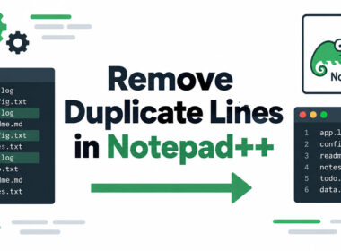 How to Remove Duplicate Lines in Notepad++ (Sorted or Unsorted)