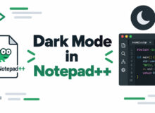 How to Turn On Dark Mode in Notepad++ (Built-In, No Plugin)