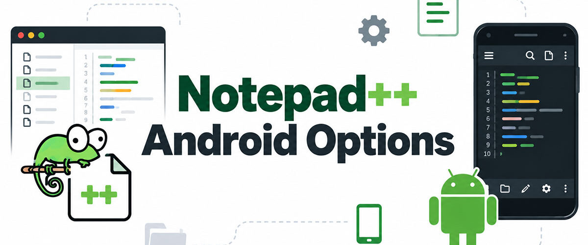 Notepad++ Android Options: Apps That Come Close
