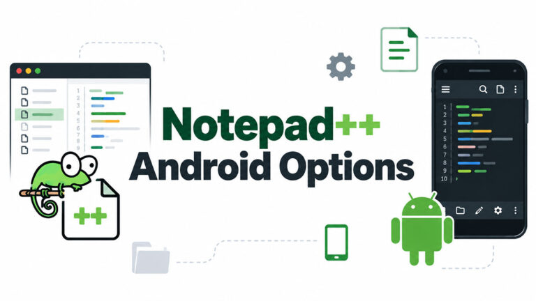Notepad++ Android Options: Apps That Come Close